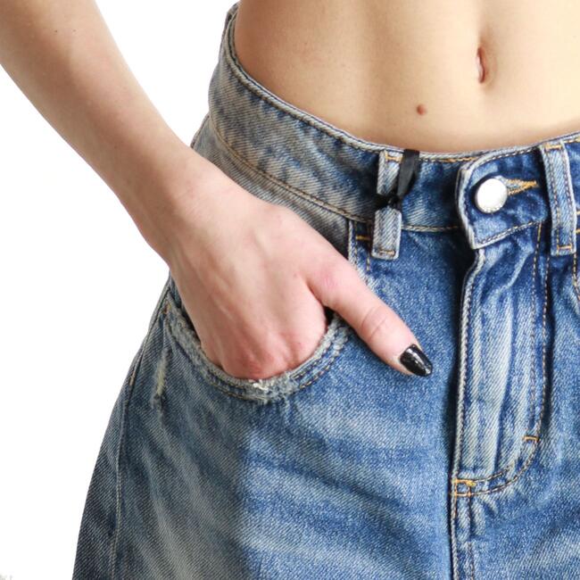 -PANTALONE CORTO DONNA/LEA ID8817 ICON DENIM - Mad Fashion | img vers.650x/